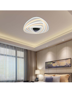 V-TAC 120W LED Осветител За Таван (51x50x7CM) CCT: 3000-6500K Димираща + Дистанционно - 15357 - Цена | LEDs4economy 2