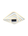 V-TAC 150W LED Осветител За Таван (50x50x7CM) CCT: 3000-6500K Димираща + Дистанционно - 15356