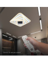 V-TAC 150W LED Осветител За Таван (50x50x7CM) CCT: 3000-6500K Димираща + Дистанционно - 15356 - 2