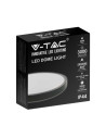 V-TAC 30W LED Плафон Кръг Черна Рамка 6400К IP44 - 2