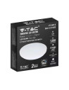 V-TAC 12W LED Плафон Мат Ф300 3000-6500 Сменяем Спектър - 217603 - 2