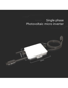 V-TAC 600W Микро Инвертор Монофазен 230VAC - 11614 - Цена | LEDs4economy 2