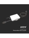 V-TAC 600W Микро Инвертор Монофазен 230VAC - 11614 - 4