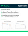 V-TAC 9.60kWh LiFePO4 Батерия за Шкаф 48V CEI-021 - 11523 - 5