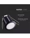 V-TAC Инфраред Датчик за Движение Таван Вграждане Черен 360° Мини - 6609 - 5