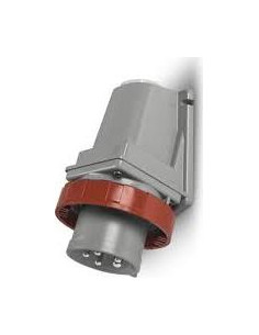 Scame Промишлен щепсел 3P+N+Е 32A 346-415V IP67/69, 6h с обръщане на фазите серия Optima-REVERSE за открит монтаж - 245.3297RV -
