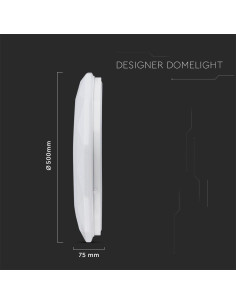 V-TAC 30W 60W30W LED Дизайнерски Плафон Дистанционно Димиращ Диаманд Ф400 - 2114921 - Цена | LEDs4economy 2