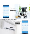 V-TAC WIFI SMART Контакт Преносим Съвместим с Amazon Alexa & Google Home - 8415 - 6