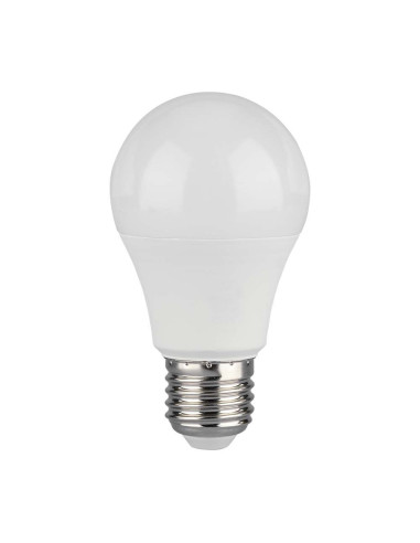 V-TAC LED Крушка 10.5W E27 A60 Термо Пластик 6400K  - 217351 | 