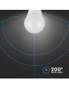 V-tac LED Крушка - 10.5W E27 A60 Термо Пластик 6400K 217351 - 3