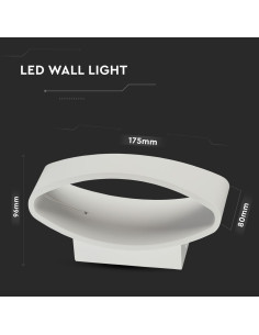 V-TAC 5W Стенна Лампа IP20 4000K - 218232 - Цена | LEDs4economy 2