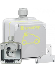 Legrand Контакт шуко 16A Green'up Access IP66 IK08 за зареждане на електрически и хибридни автомобили до 3,7kW - 090472 - Цена |